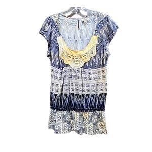 One World Live and Let Live, Women's,  Cap sleeve, Sz M, Top
